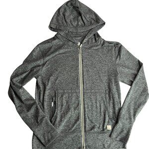 VUORI Hoodie Jacket Full zip Gray Size Women's XS Extra Small Missing Drawstring